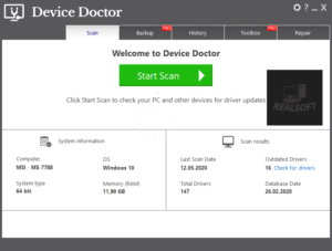 device doctor pro 2.0 license key